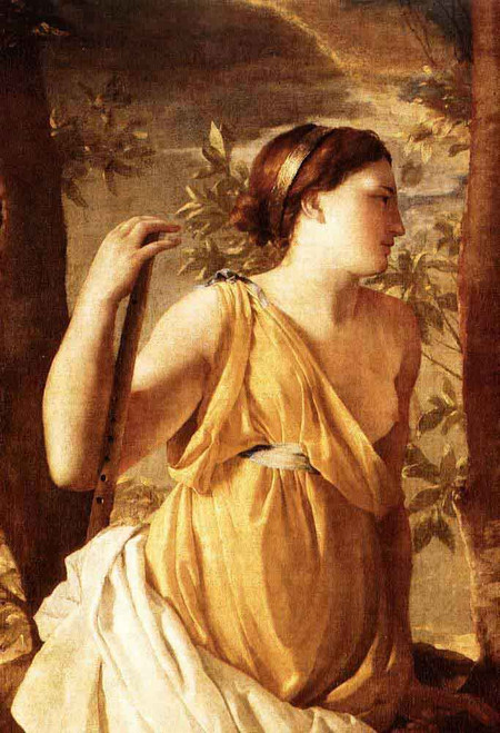 The Inspiration Of The Poet  By Nicolas Poussin