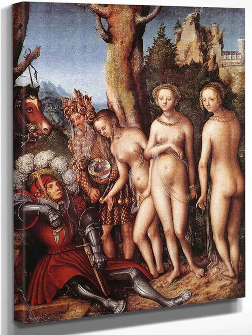 The Judgment Of Paris1 By Lucas Cranach The Elder By Lucas Cranach The Elder