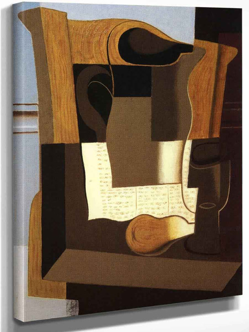 The Jug1 By Juan Gris