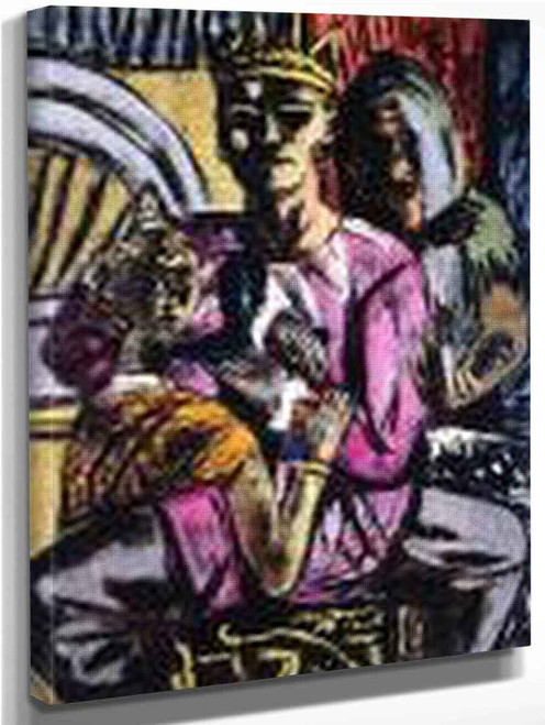 The King By Max Beckmann By Max Beckmann