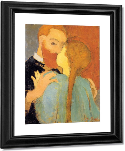 The Kiss By Edouard Vuillard Art Reproduction from Cutler Miles.