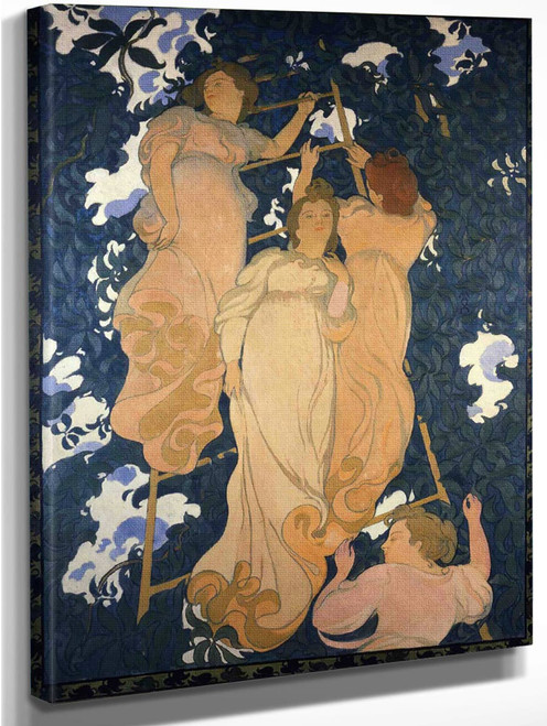 The Ladder In The Foliage By Maurice Denis