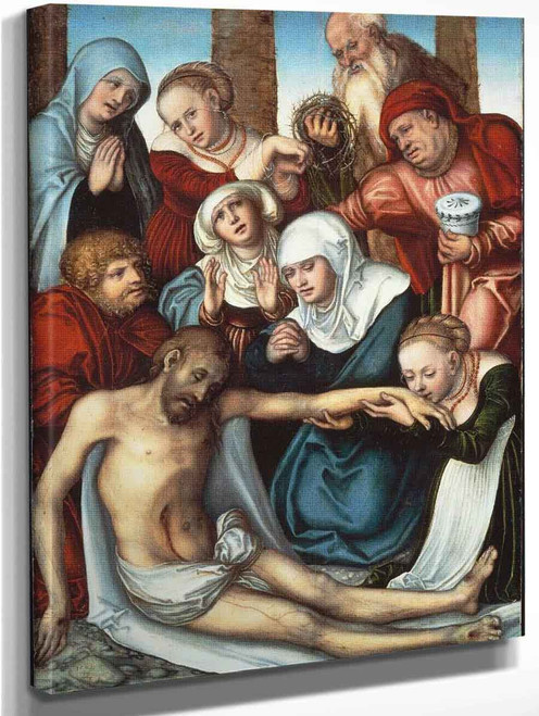 The Lamentation By Lucas Cranach The Elder By Lucas Cranach The Elder