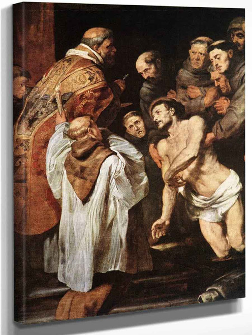 The Last Communion Of St Francis By Peter Paul Rubens