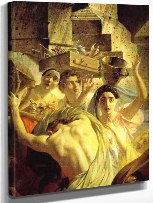 The Last Day Of Pompeii  By Karl Pavlovich Brulloff, Aka Karl Pavlovich Bryullov By Karl Pavlovich Brulloff