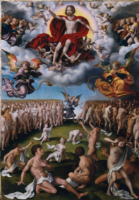 The Last Judgement By Joos Van Cleve By Joos Van Cleve