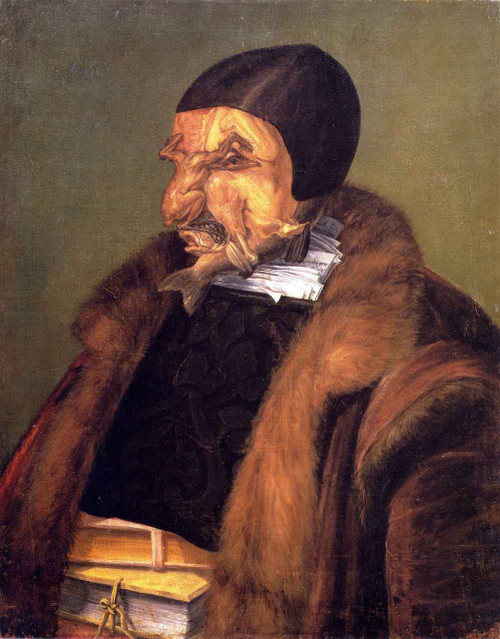 The Lawyer1 By Giuseppe Arcimboldo