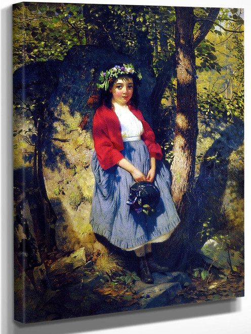 The Little Queen Of The Woods By John George Brown