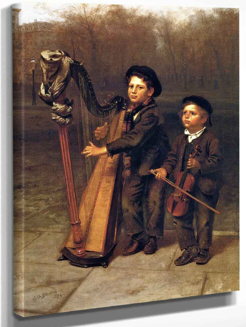 The Little Strollers By John George Brown