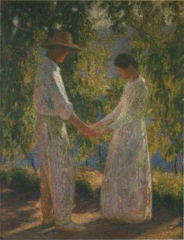 The Lovers By Henri Martin
