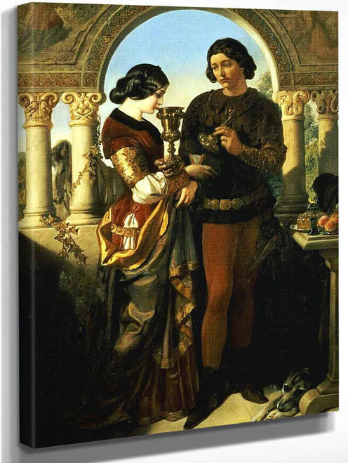 The Loving Cup By Daniel Maclise, R.A.