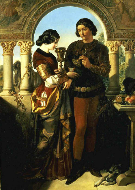 The Loving Cup By Daniel Maclise, R.A.