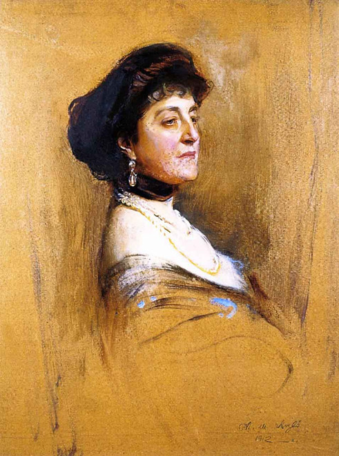 The Marchioness Of Londonderry, Nee Lady Theresa Chetwynd Talbot By Philip Alexius De Laszlo By Philip Alexius De Laszlo