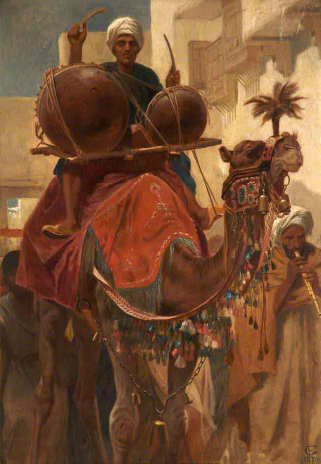 The Marriage Procession By Frederick Goodall