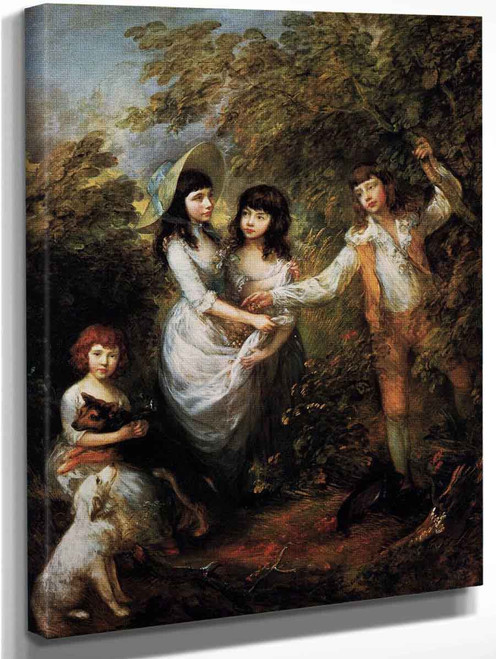 The Marsham Children By Thomas Gainsborough