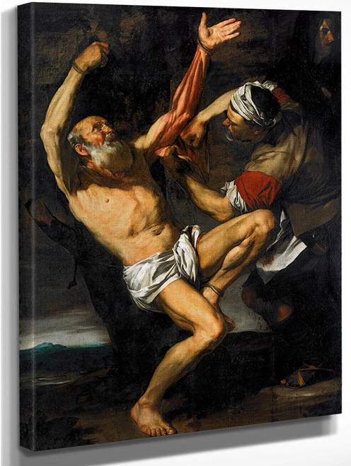 The Martyrdom Of Saint Bartolomew 0 By Jusepe De Ribera