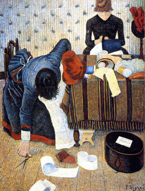 The Milliners By Paul Signac