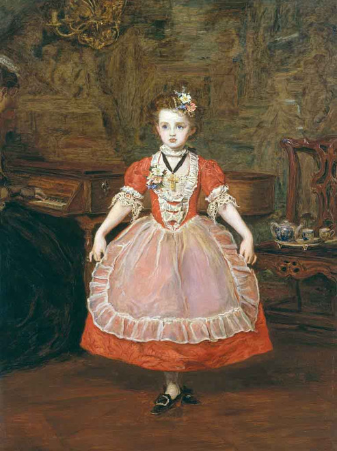 The Minuet By Sir John Everett Millais