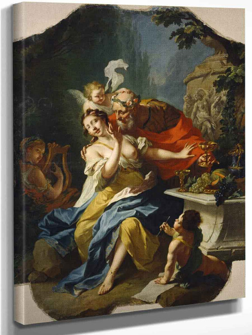 The Mocking Of Anacreon By Johann Heinrich Tischbein The Elder Aka The Kasseler Tischbein German 1722 1789