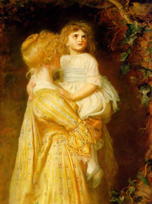 The Nest By Sir John Everett Millais
