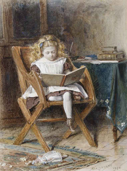 The New Book By George Goodwin Kilburne By George Goodwin Kilburne