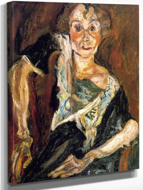 The Old Actress By Chaim Soutine