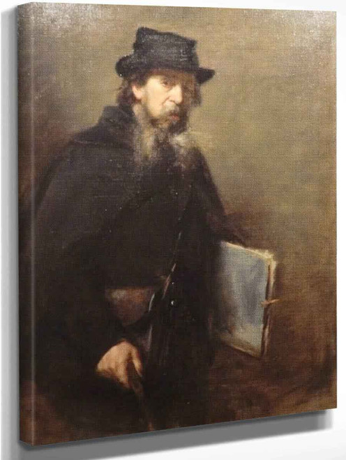 The Old Lithographer By Charles Auguste Emile Carolus Duran