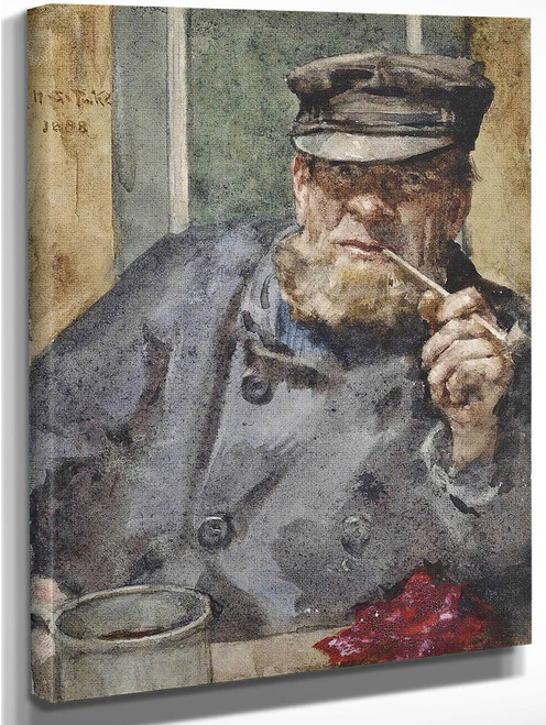 The Old Sea Dog By Henry Scott Tuke