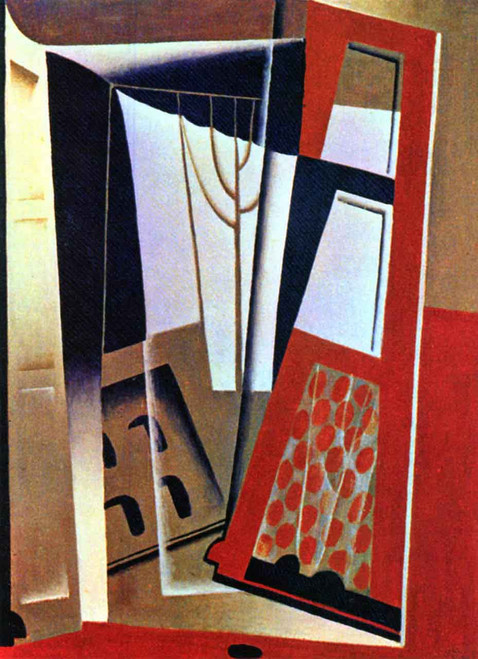 The Open Window By Juan Gris