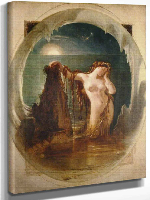 The Origin Of The Harp By Daniel Maclise, R.A.