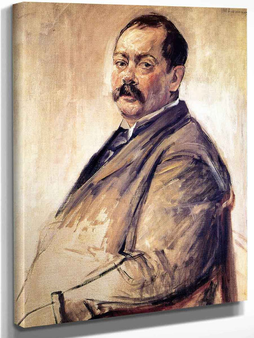 The Painter Lovis Corinth By Max Liebermann By Max Liebermann