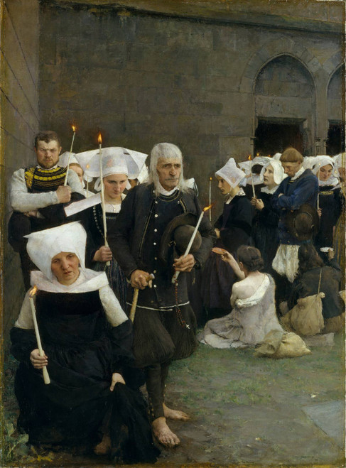The Pardon In Brittany By Pascal Dagnan Bouveret