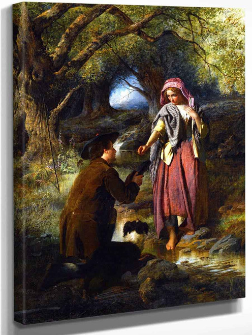 The Parting Of Burns And His Highland Mary By Thomas Faed Ra Hrsa