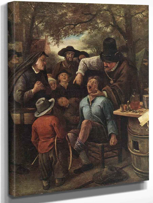 The Quackdoctor By Jan Steen