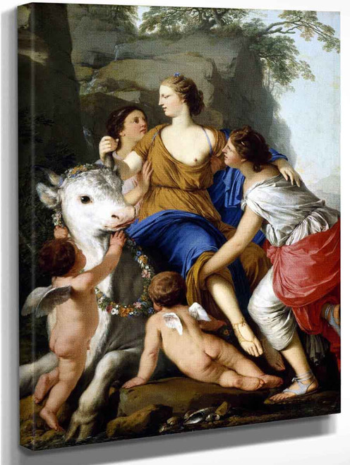 The Rape Of Europa By Laurent De La Hyre