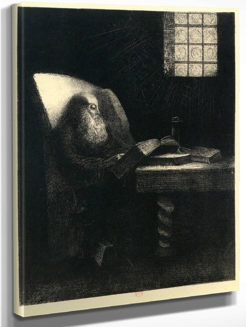 The Reader By Odilon Redon