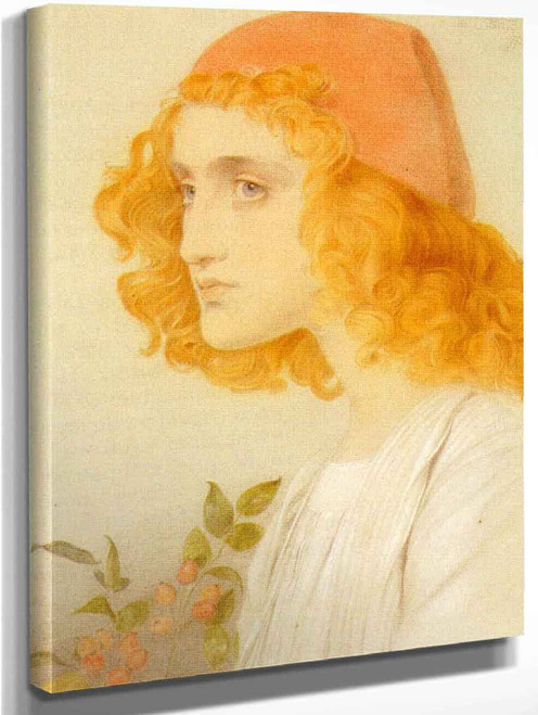 The Red Cap 1 By Anthony Frederick Sandys