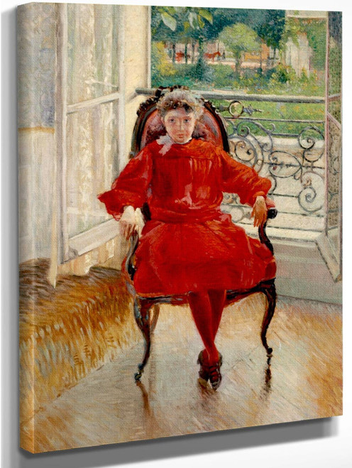 The Red Dress By Henri Edmond Cross By Henri Edmond Cross