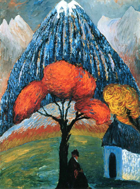 The Red Tree By Marianne Von Werefkin
