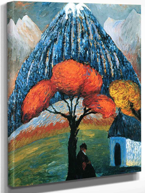 The Red Tree By Marianne Von Werefkin