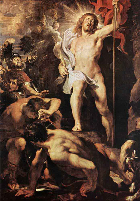 The Resurrection Of Christ  By Peter Paul Rubens