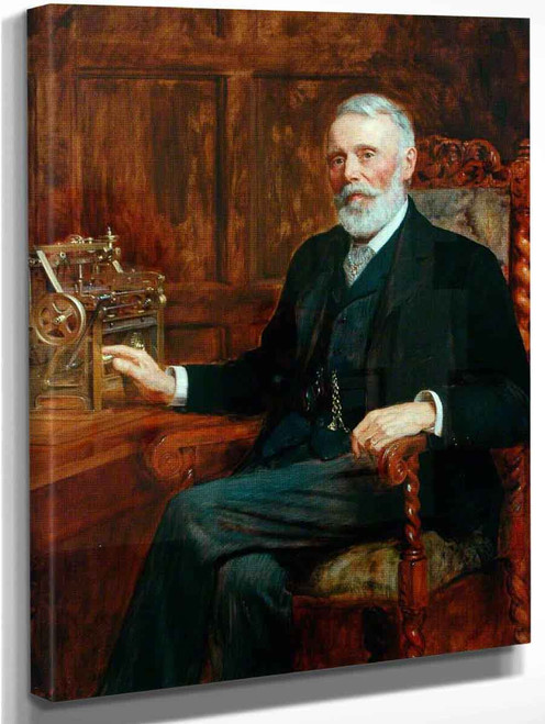 The Right Honourable Samuel Cunliffe Lister By John Maler Collier
