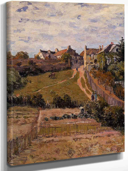 The Rising Path By Alfred Sisley