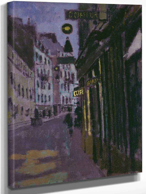 The Rue Notre Dame Des Champs, Paristhe Entrance To Sargent's Studio By Walter Richard Sickert Art Reproduction