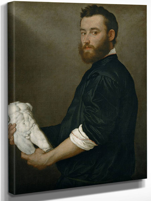 The Sculptor Alessandro Vittoria By Giovanni Battista Moroni