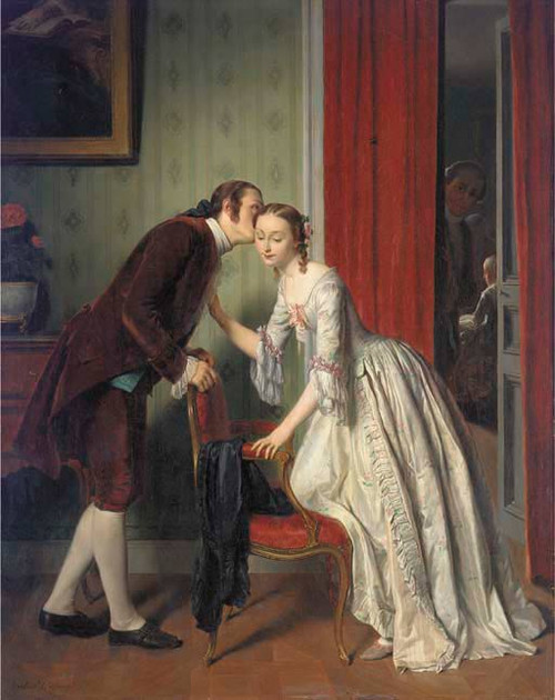The Secret Whisper By Gustave Leonard De Jonghe By Gustave Leonard De Jonghe The Secret Whisper By Gustave Leonard De Jonghe By Gustave Leonard De Jonghe