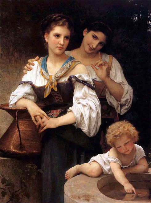 The Secret1 By William Bouguereau