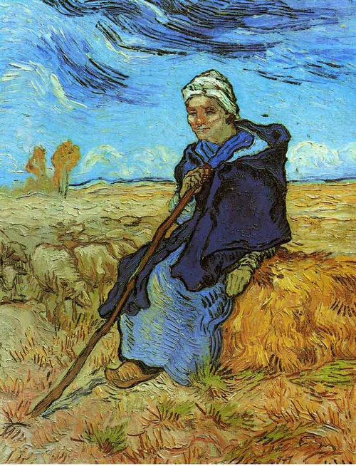 The Shepherdess  By Jose Maria Velasco