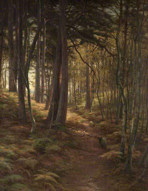 The Silent Evening Hour By Joseph Farquharson The Silent Evening Hour By Joseph Farquharson