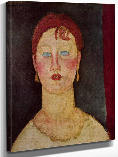 The Singer From Nice By Amedeo Modigliani